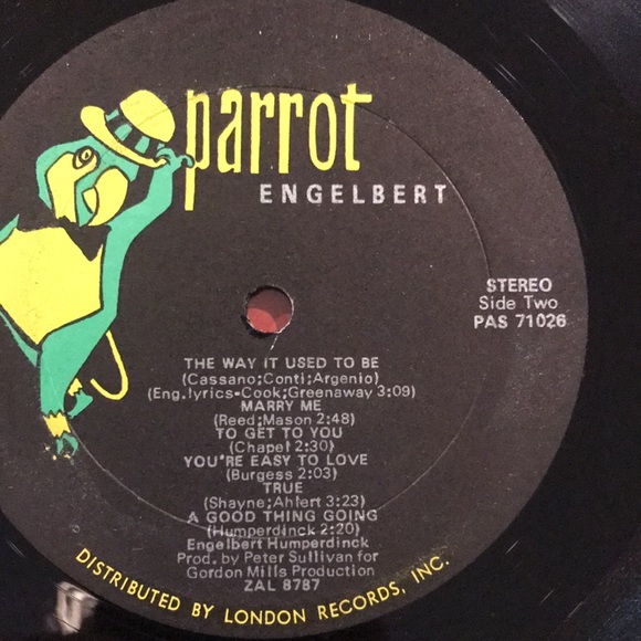 3/$30 Engelbert Humperdinck vintage vinyl album 1969 - Picture 4 of 4